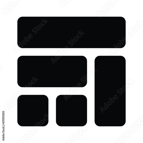 Take a look at this beautifully designed website wireframes, wireframing, layout, template icon