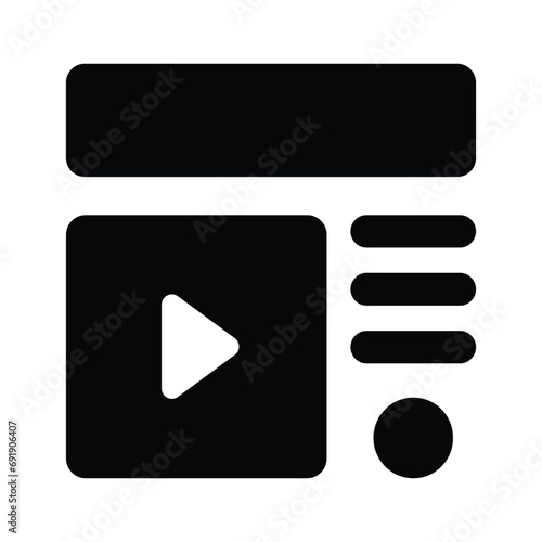 Take a look at this beautifully designed website wireframes, wireframing, layout, template icon