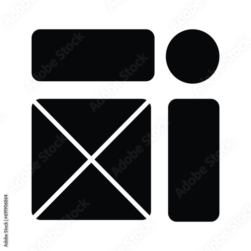 Take a look at this beautifully designed website wireframes, wireframing, layout, template icon