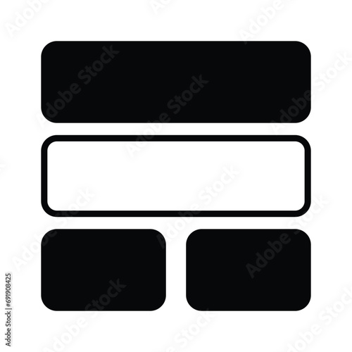 Take a look at this beautifully designed website wireframes, wireframing, layout, template icon