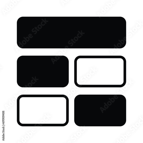 Take a look at this beautifully designed website wireframes, wireframing, layout, template icon