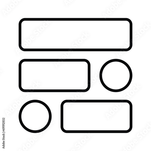Take a look at this beautifully designed website wireframes, wireframing, layout, template icon