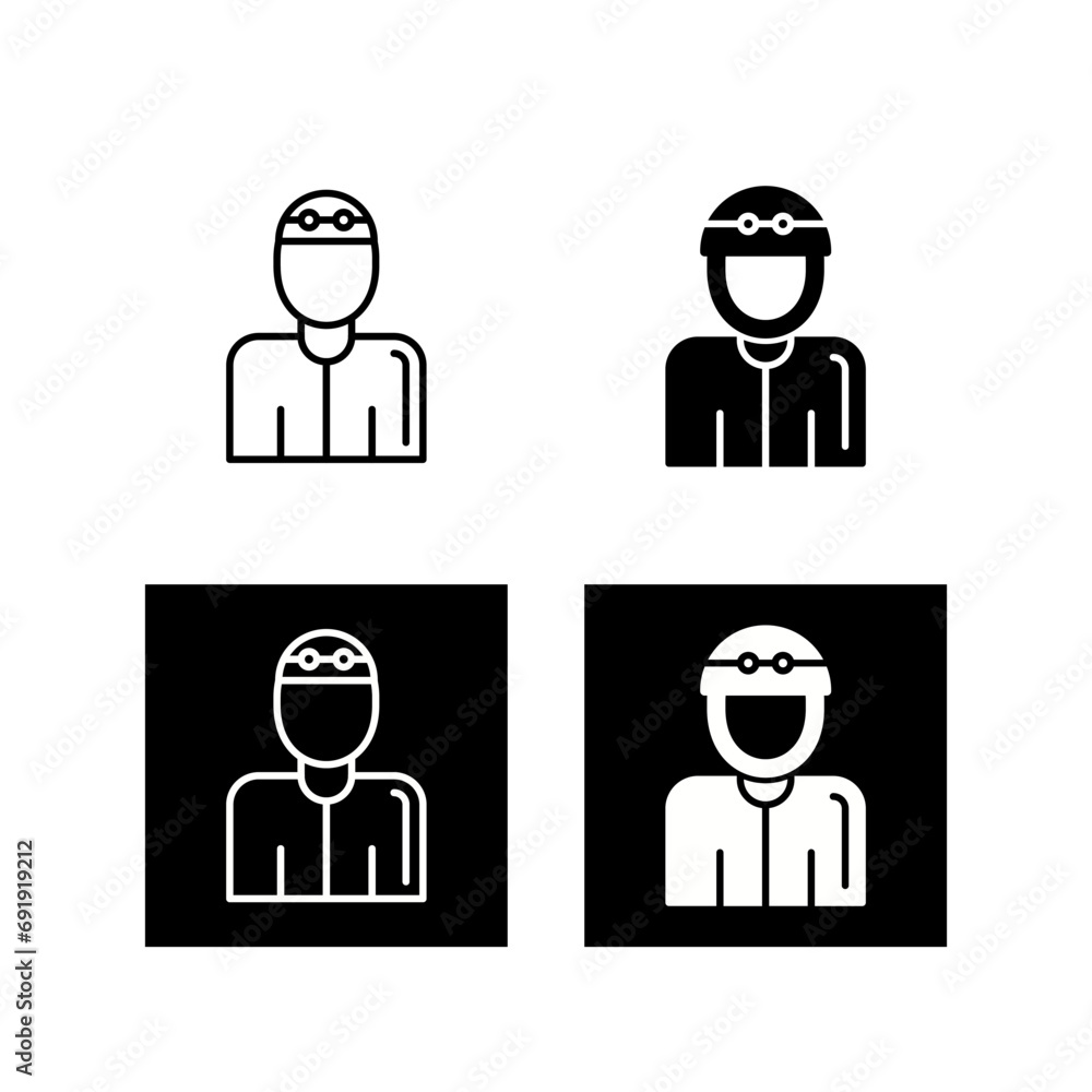Swimmer Vector Icon Swimmer Vector Icon