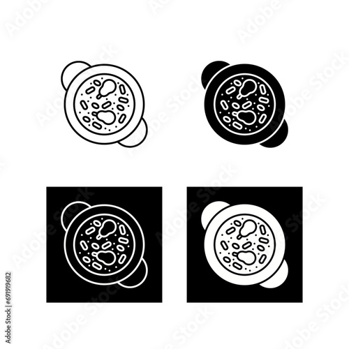 Paella Vector Icon