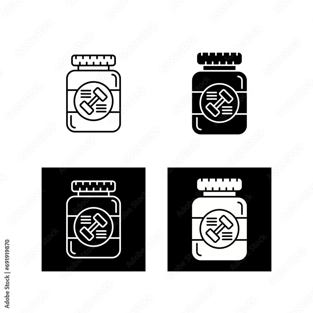 Protein Vector Icon Protein Vector Icon