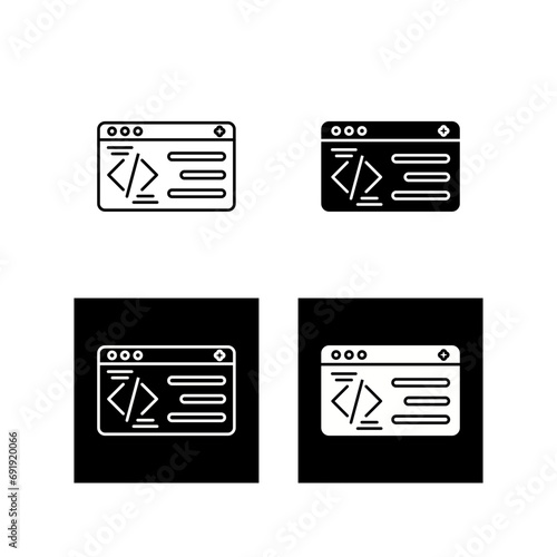 Programming Vector Icon
