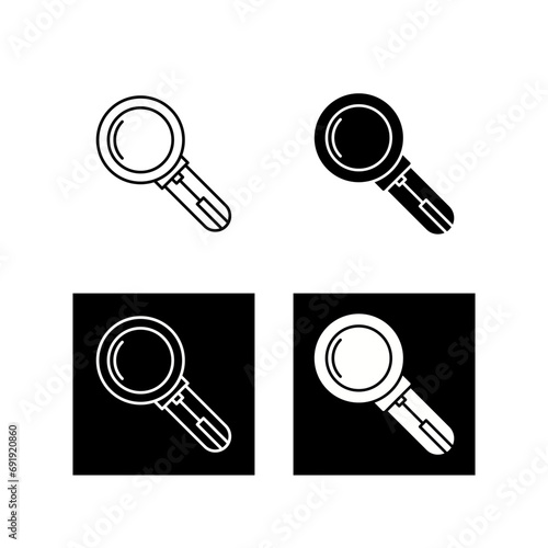 Magnifying Glass Vector Icon