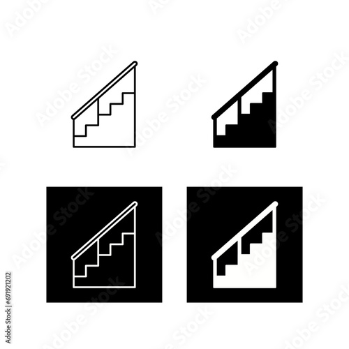Stairs Vector Icon