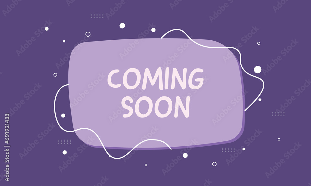 Coming soon background with in comic style. Coming soon background with in comic style.