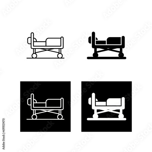 Stretcher Vector Icon