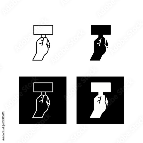Protest Vector Icon