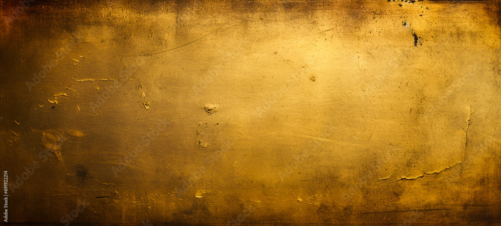 Rusty metal wall with a lot of scratches and dents. Metal gold wall, brass wall Background, For art texture, presentation design or web design and web background. Rusty metal wall with a lot of scratches and dents. Metal gold wall, brass wall Background, For art texture, presentation design or web design and web background.