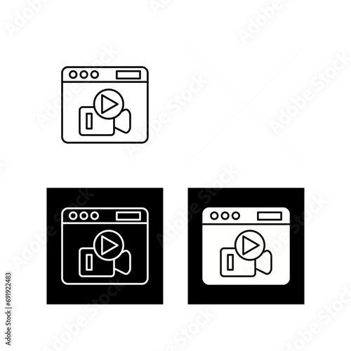 Vlog Vector Icon