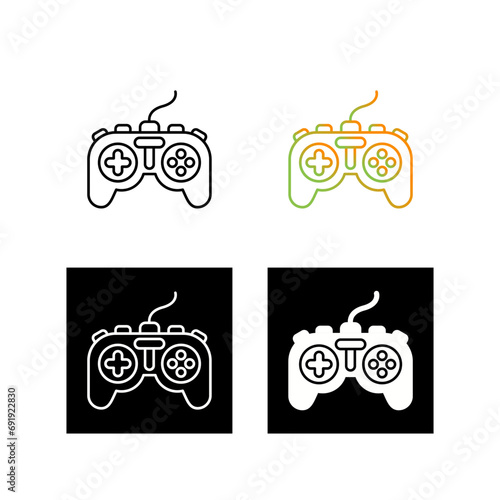 Video Console Vector Icon