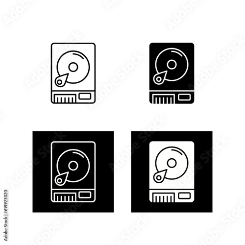 Harddrive Vector Icon