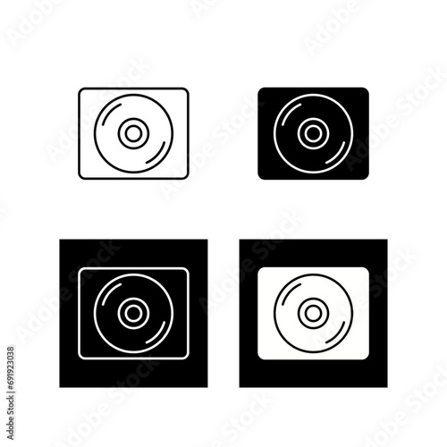 CD Vector Icon