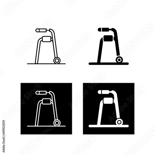 Walker Vector Icon