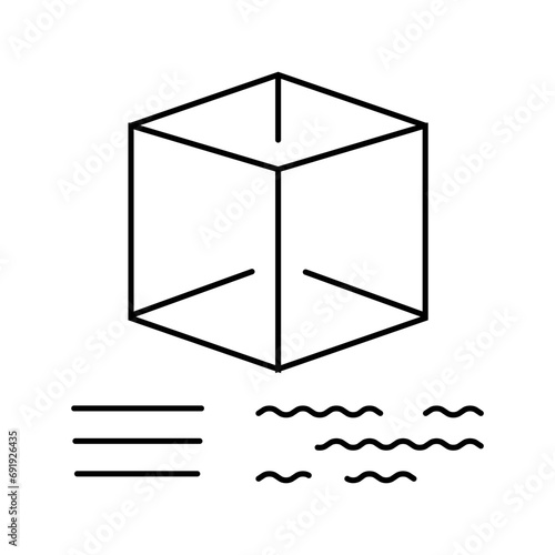 line weights architectural drafter line icon vector. line weights architectural drafter sign. isolated contour symbol black illustration