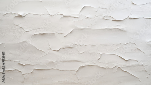 White rough filler plaster façade wall texture background