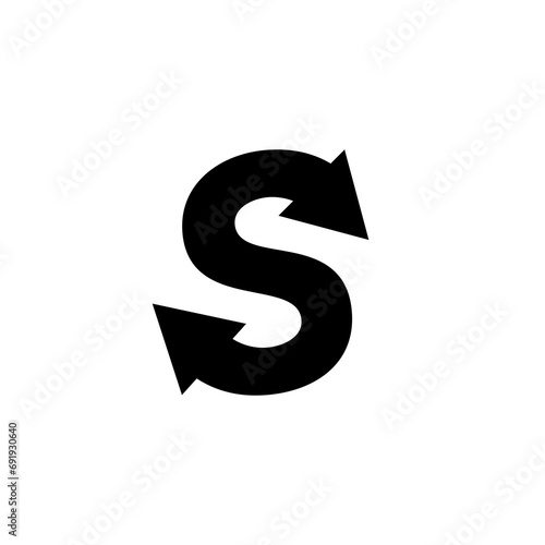 S logo that formed letter S Stock Vector | Adobe Stock