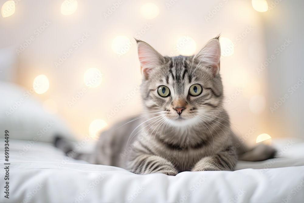 Adorable domestic bliss. Collection of cute kittens showcasing playful and sleepy antics. Beautiful feline companions with soft fur and whiskered faces capture essence of pet serenity Adorable domestic bliss. Collection of cute kittens showcasing playful and sleepy antics. Beautiful feline companions with soft fur and whiskered faces capture essence of pet serenity