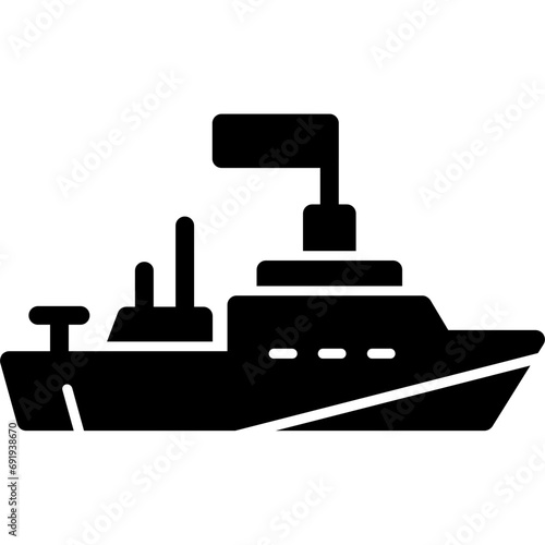 Naval ship Icon