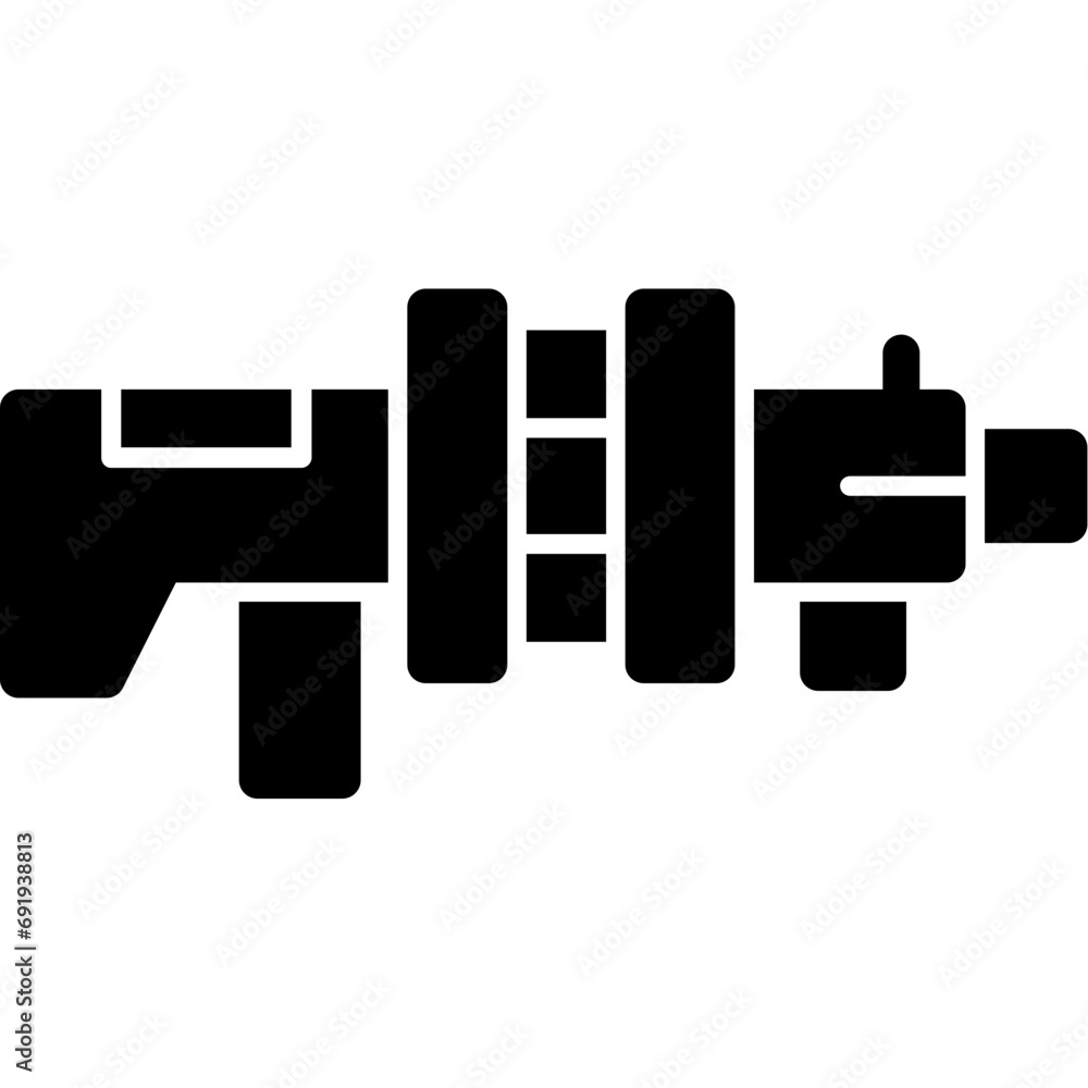 Grenade launcher Icon Grenade launcher Icon