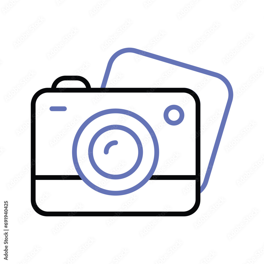 Camera vector design in modern and trendy style, photography device icon Camera vector design in modern and trendy style, photography device icon
