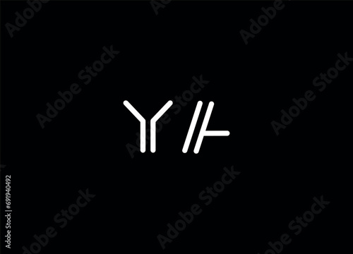 YA creative logo design and monogram logo