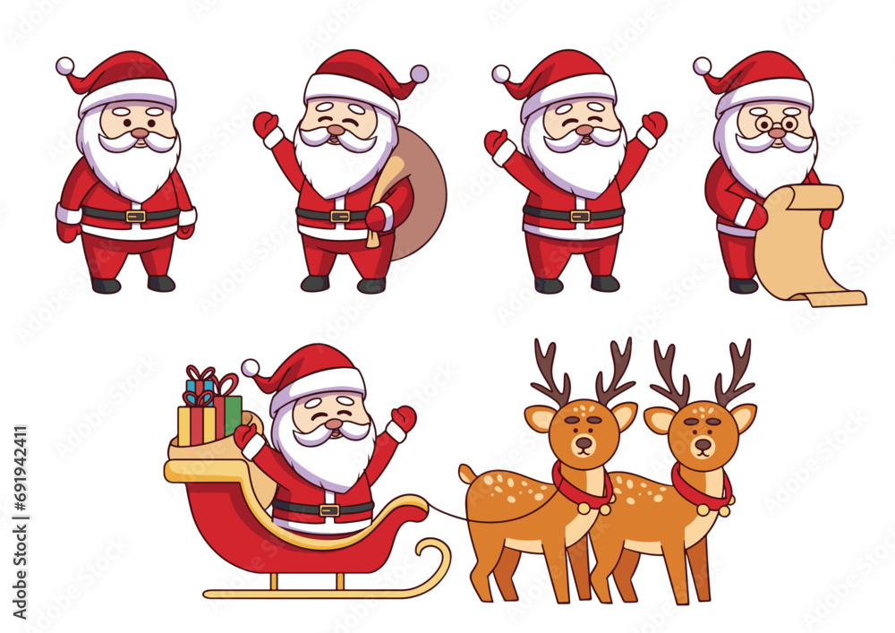 santa claus set santa claus set