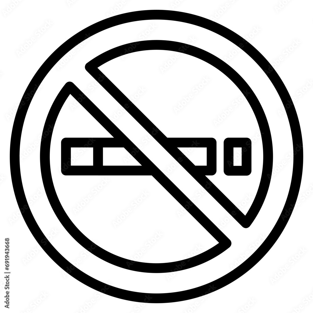 no smoking line no smoking line