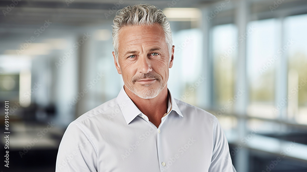 Fototapeta premium Middle-aged male executive