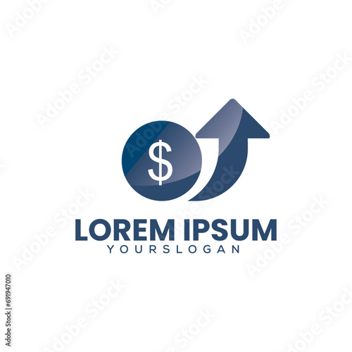  logo icon design Ilustration vector graphic of accaunting check finance marketing Business and financial idea logo concept template design photo