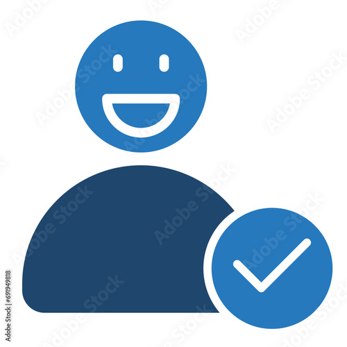 User-Friendly icon line vector illustration