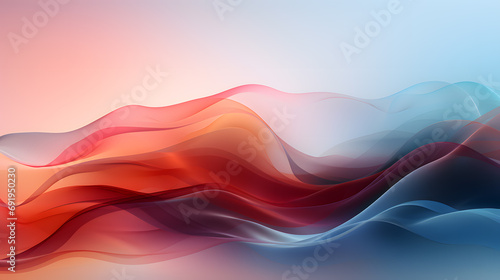 Energetic and Vibrant Abstract Motion Background. Modern Digital Design with Dynamic Curves and Bright Colors. Flowing Illustration of Modern Energy and Technology Concept Style.