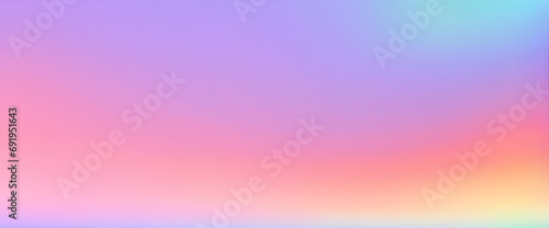 Trendy Colorful Pastel Pink, Purple and Blue Gradient Background With Blur Effect and Warm Luminescent Shades. Creating a Dreamlike Vibrant Visual Backdrop.
