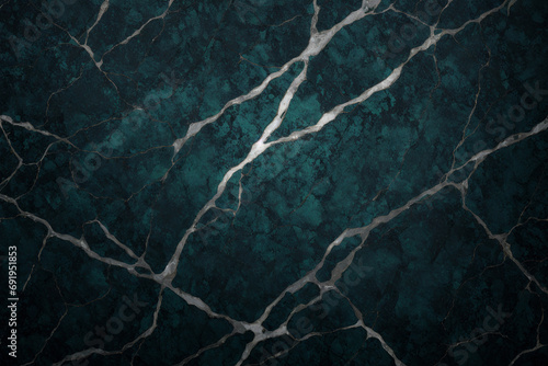Turquoise marble texture background pattern. Green stone surface.  abstract natural marble green and gold. Generative AI