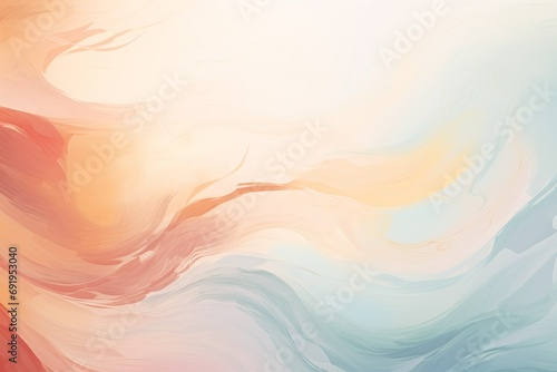 abstract background in soft colors painted with a brush