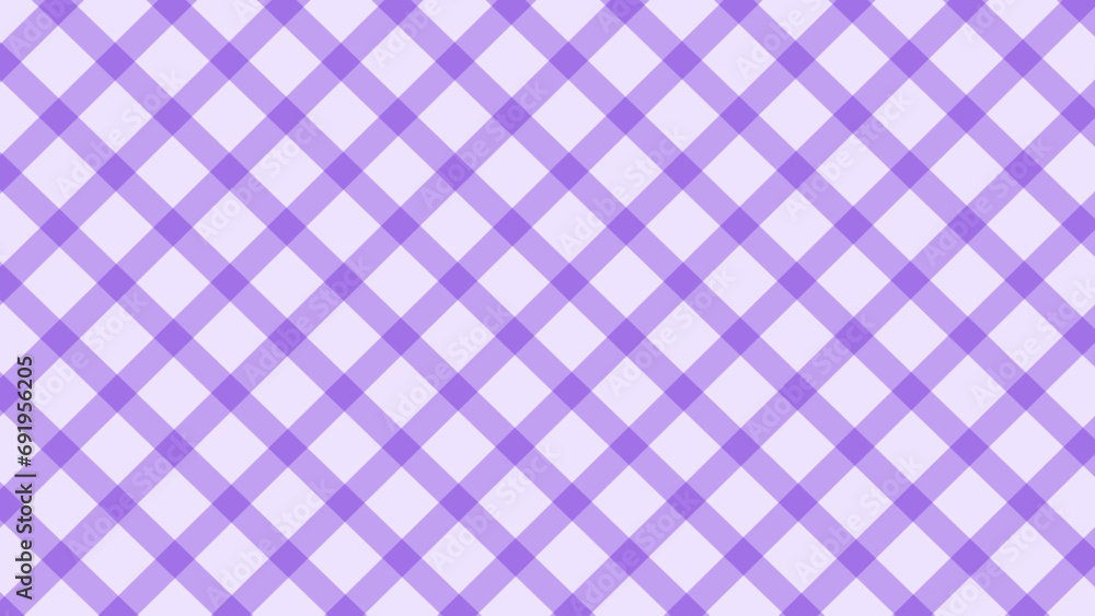 Purple seamless pattern diagonal plaid Purple seamless pattern diagonal plaid