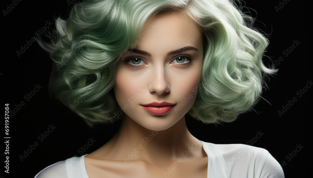 Woman in Green Woman in Green
