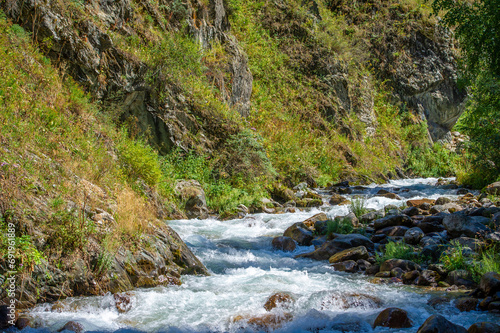 Experience the soothing beauty of a mountain stream. Rejuvenate your soul with the soothing sight and sound of water flowing over ancient rocks. Refresh your senses with clear sounds