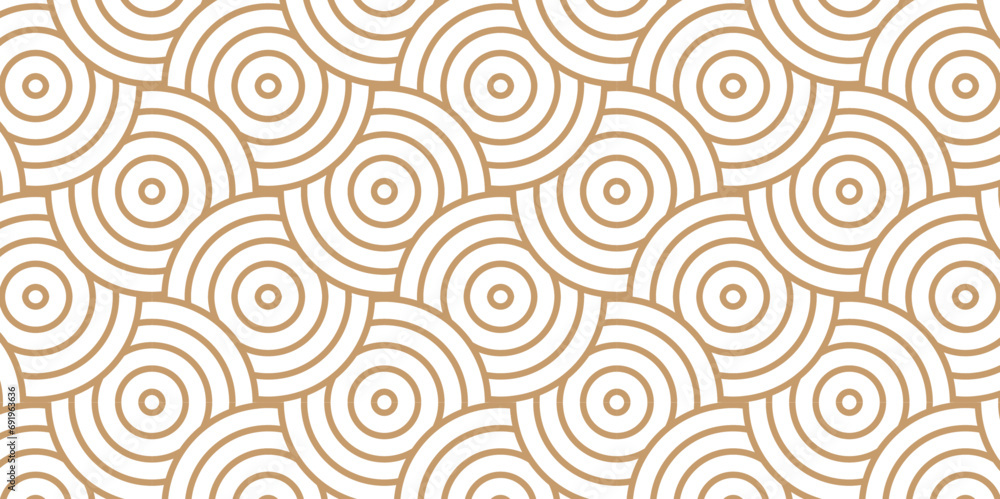 Modern diamond geometric ocean spiral pattern and abstract circle wave lines. brown seamless stripe geomatics overlapping create retro square line backdrop pattern background. Overlapping Pattern. Modern diamond geometric ocean spiral pattern and abstract circle wave lines. brown seamless stripe geomatics overlapping create retro square line backdrop pattern background. Overlapping Pattern.
