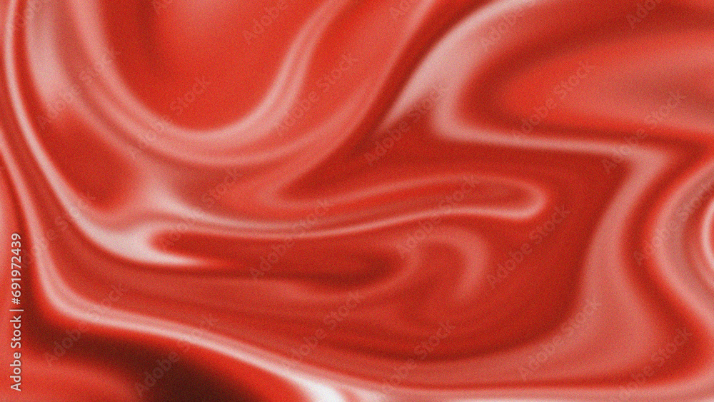 Fototapeta premium cloth red with gradient, noise, grain, blur, background, and wallpaper. fluid red, liquid red