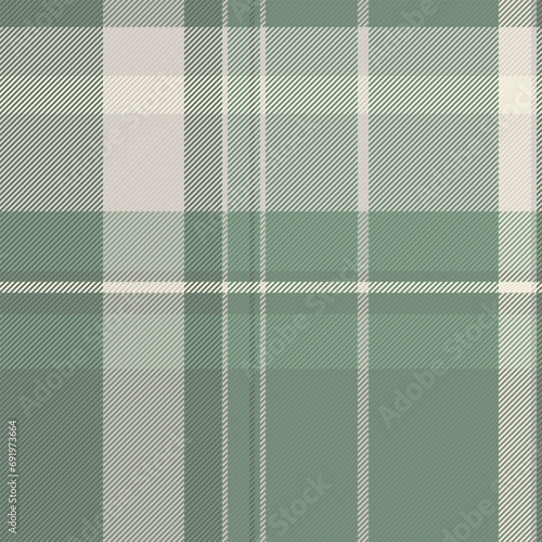 Fabric pattern textile of plaid background seamless with a vector tartan check texture.