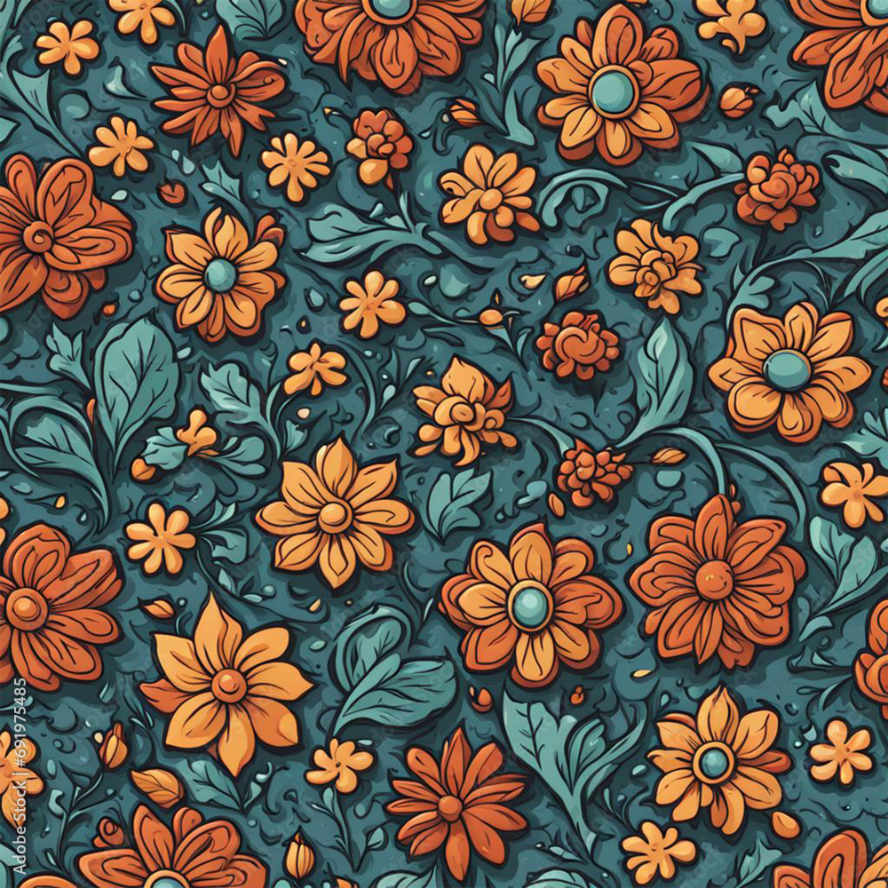 flower pattern background wallpaper