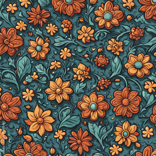 flower pattern background wallpaper © lifeshack