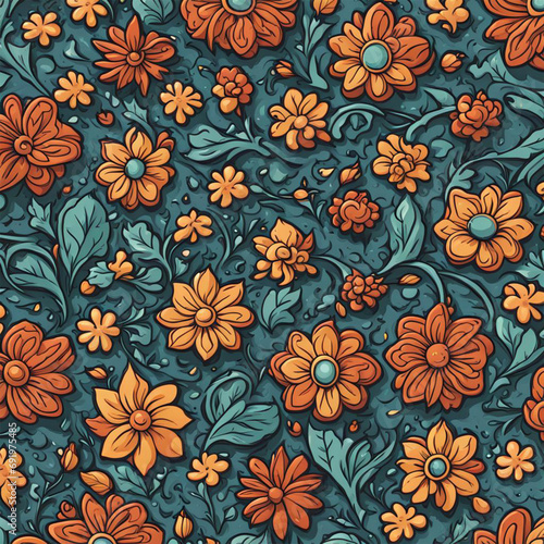 flower pattern background wallpaper