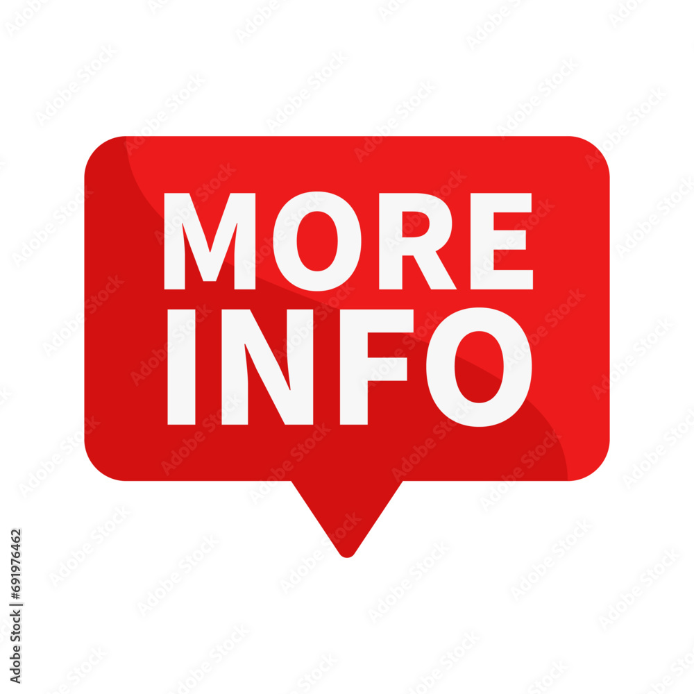 More Info In Red Rectangle Shape For Information Explain Explore Business Marketing Social Media
More Info In Red Rectangle Shape For Information Explain Explore Business Marketing Social Media