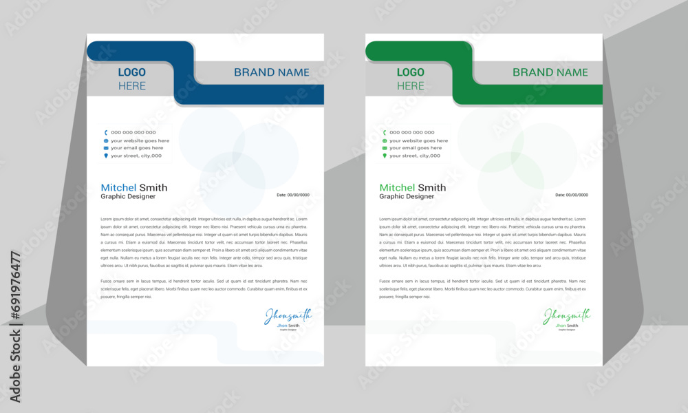 Letterhead Design a4 Size