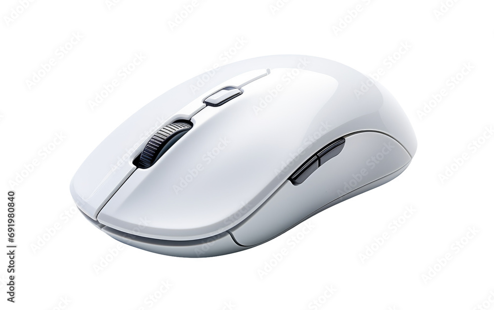 New Design White Color Wireless Computer Mouse on White or PNG Transparent Background. New Design White Color Wireless Computer Mouse on White or PNG Transparent Background.